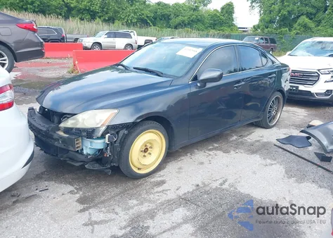 2006 Lexus Is 250 from USA, damaged, VIN JTHCK262165007612